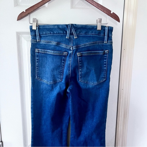 Good American Good Legs High Rise Flare Jeans Size 4 - Picture 7 of 12